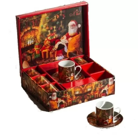 Set 6 tazze caffè Natale - Lamart