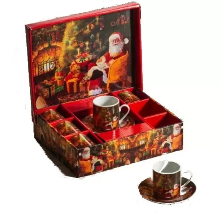 Set 6 tazze caffè Natale - Lamart