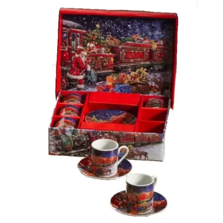 Set 6 tazze caffè Natale - Lamart