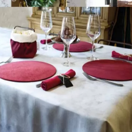 Granito, Tovaglia antimacchia Cm.280x150, 14 posti - Wosde