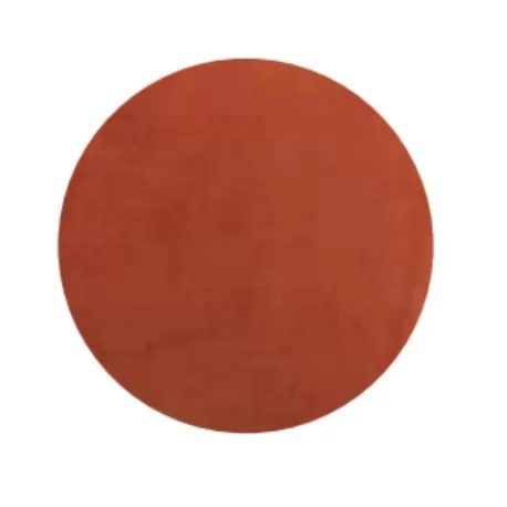 Set 2 dischi tondi in velluto Cm.33, Rame - Wosde