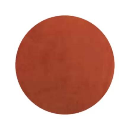 Set 2 dischi tondi in velluto Cm.33, Rame - Wosde
