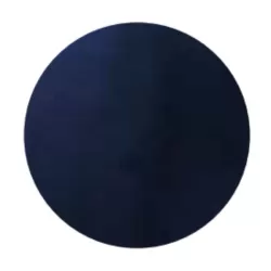 Sottopiatto tondo in velluto Cm.33 set 2 pezzi, Blu - Wosde 2
