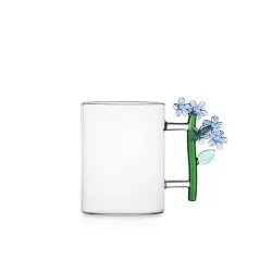 Botanica, Mug fiore azzurro - Ichendorf