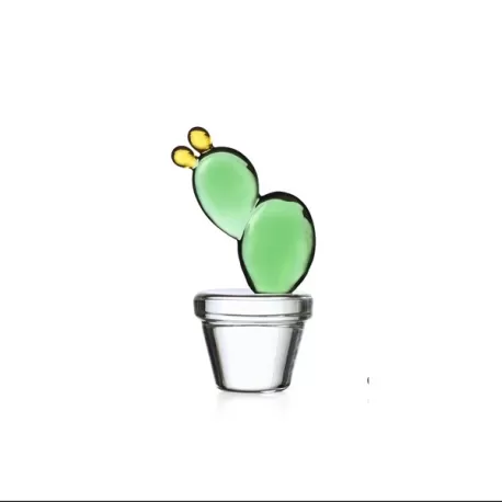 Desert plants, Fermacarte cactus verde fiore giallo - Ichendorf