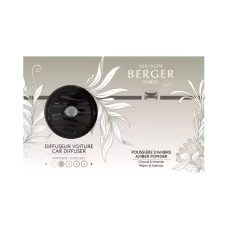 Profumatore per Auto Holli Poussière dAmbre / Polvere d'Ambra - Lampe Berger