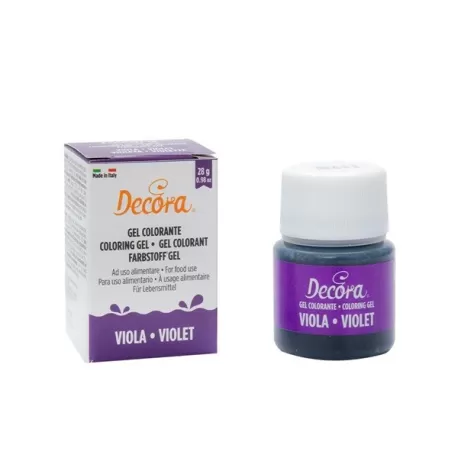 Colorante in gel Viola 28 gr. - Decora