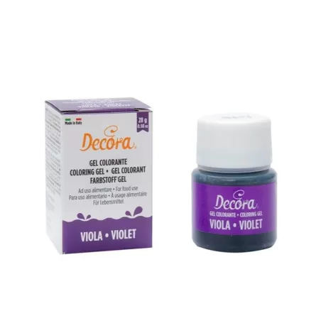 Colorante in gel Viola 28 gr. - Decora
