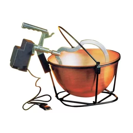 Paiolo polentina elettrico rame comunità Lt.9