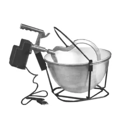 Paiolo polentina elettrico alluminio comunità Lt.9