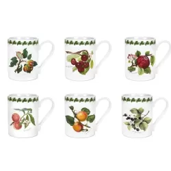 Pomona, Tazza mug cilindro 6 pezzi - Portmeirion