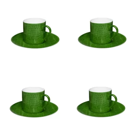 Joy Mood, Tazza espresso con piatto 4 pezzi - Taitu