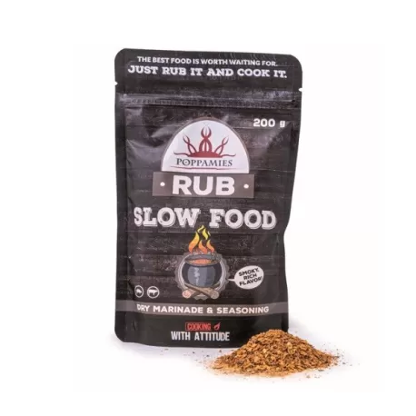 Bbq Rub - Slow Food - Gr.200 - Poppamies