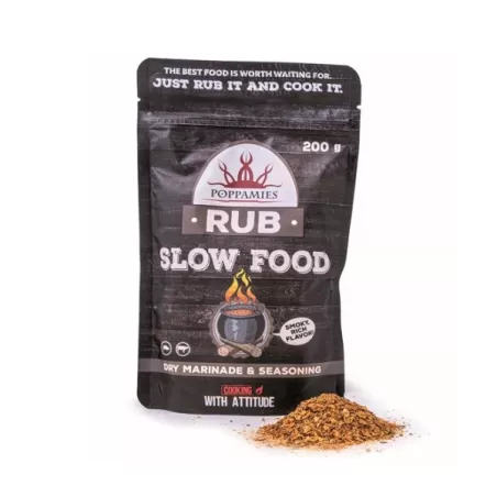 Bbq Rub - Slow Food - Gr.200 - Poppamies