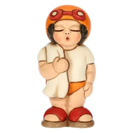 Campione di nuoto in ceramica - Thun