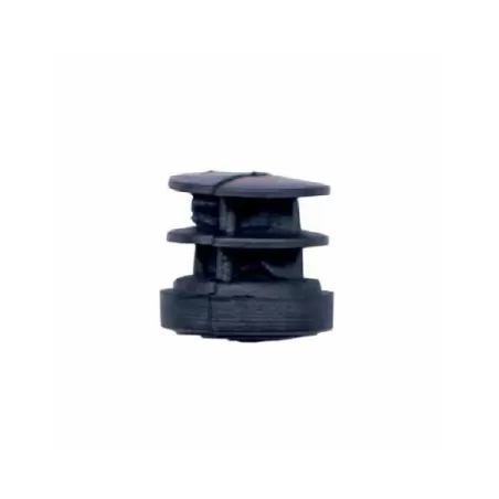 Sottopiede puntale alettato nero tondo Mm.20