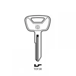 Chiave auto TOY3R - Silca
