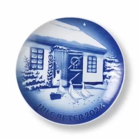 Piatto Natale 2024 Bing & Grondahl "Christmas in the Countryside" - Royal Copenhagen