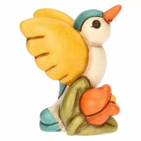 Colibri Fly con fiore in ceramica Primavera da vivere, piccolo - Thun