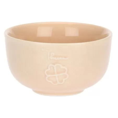 Mini ciotola con quadrifoglio in porcellana - Thun