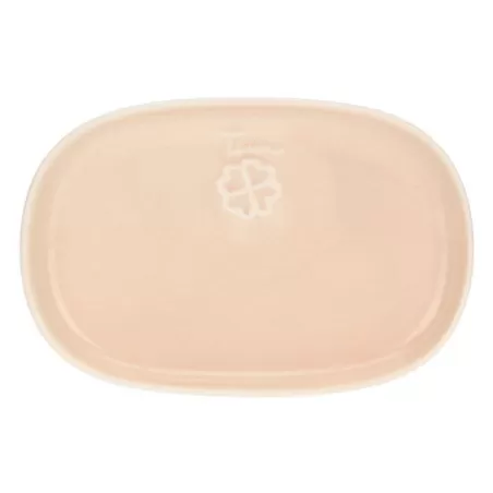 Piattino con quadrifoglio in porcellana - Thun