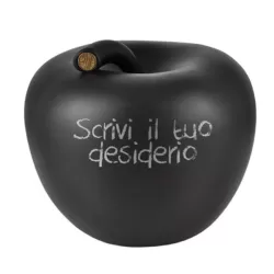 Write Lavagna, Mela in ceramica Guest Book Grande - Eva - La mela del desiderio 2