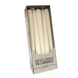 Candele H.25 Cf.10 bianche