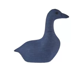 Fermaporta blu Cm. 29x12x28 h. - L'oca Nera