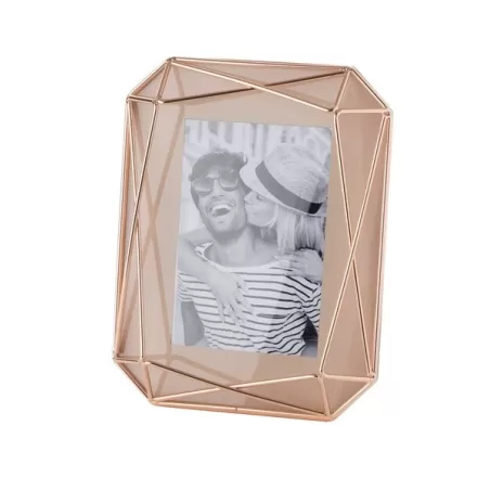 Portafoto rettangolare piccolo cipria Cm. 17,5x23x4 (10x15) - L'oca Nera