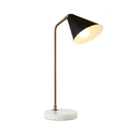 Lampada da tavolo Cm. 33x18x54,5 h. (base marmo 18) - L'oca Nera