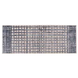 Tappeto con decoro a rilievo Cm. 80x200 - L'oca Nera