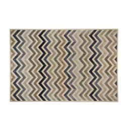 Tappeto con decoro a rilievo Cm. 160x230 - L'oca Nera