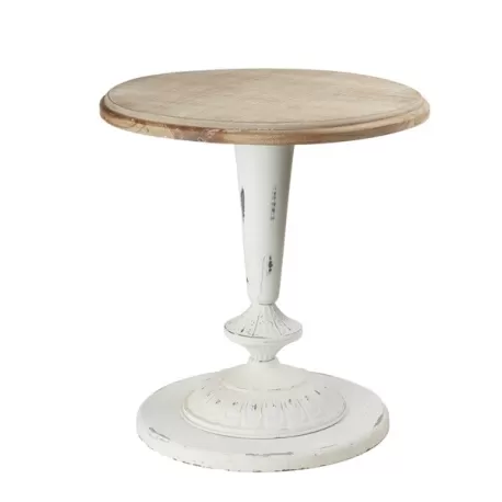 Tavolinetto tondo Cm. 50x54 h. - L'oca Nera