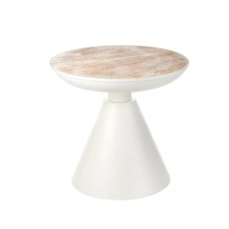 Tavolinetto tondo Cm. 51x48 h. - L'oca Nera