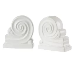 Fermalibri Capitello - set 2 pezzi Cm. 16x7,5x17,5 h. - L'oca Nera