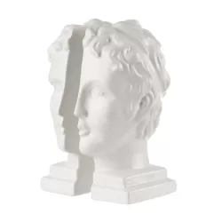 Fermalibri Profilo Classico - set 2 pezzi Cm. 8x11,5x26 h. - L'oca Nera