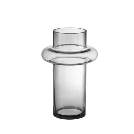 Vaso basso Cm. 17x25 h. - L'oca Nera