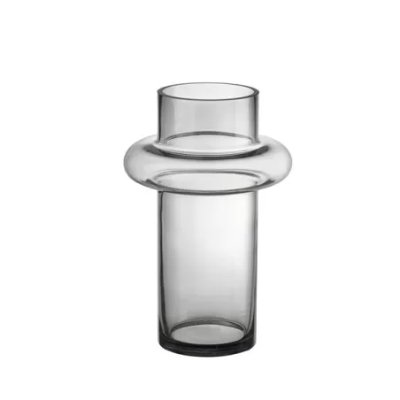 Vaso basso Cm. 17x25 h. - L'oca Nera