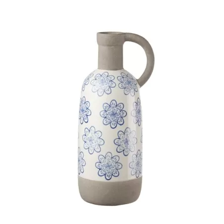 Vaso basso con manico Cm. 15x13x33 h. - L'oca Nera