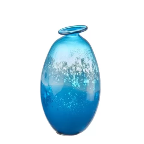 Vaso basso Cm. 17x30 h. - L'oca Nera