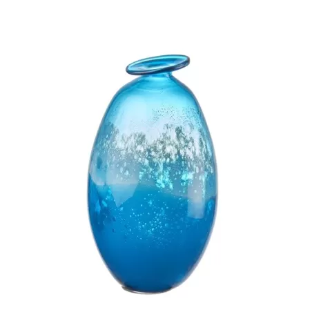 Vaso basso Cm. 17x30 h. - L'oca Nera