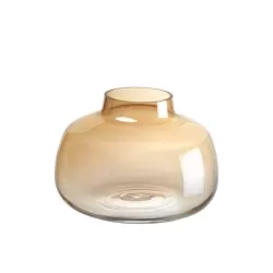 Vaso basso Cm. 25x18 h. - L'oca Nera