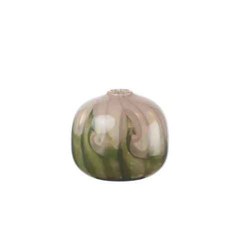 Vaso basso Cm. 17x15 h. - L'oca Nera