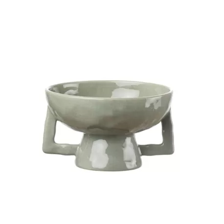 Centrotavola con manici Cm. 20x12 h. - L'oca Nera