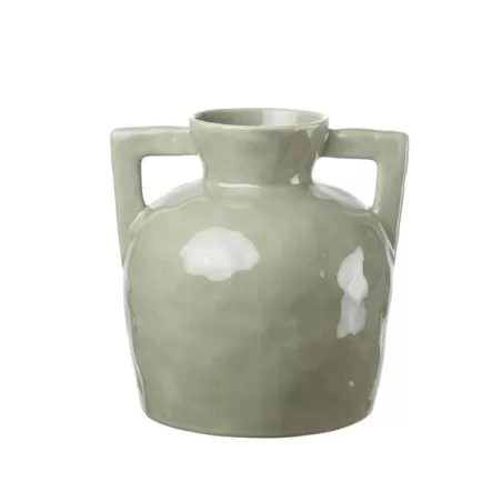Vaso basso con manici Cm. 22x20x22 h. - L'oca Nera