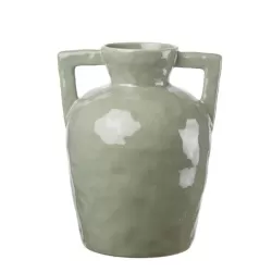 Vaso alto con manici Cm. 22,5x20x28 h. - L'oca Nera