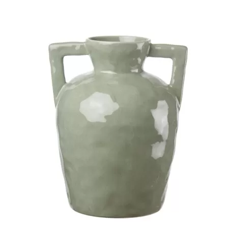 Vaso alto con manici Cm. 22,5x20x28 h. - L'oca Nera