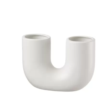 Vaso ad U grande Cm. 23x9x16 h. - L'oca Nera