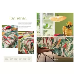 Ipanema, Tovaglia antimacchia Cm.155x320, 12 posti - L'oca Nera 2