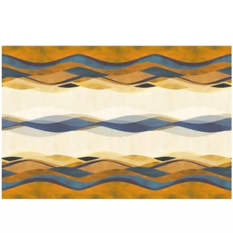 Lipari, Tovaglia antimacchia Cm.155x155, 4 posti - L'oca Nera